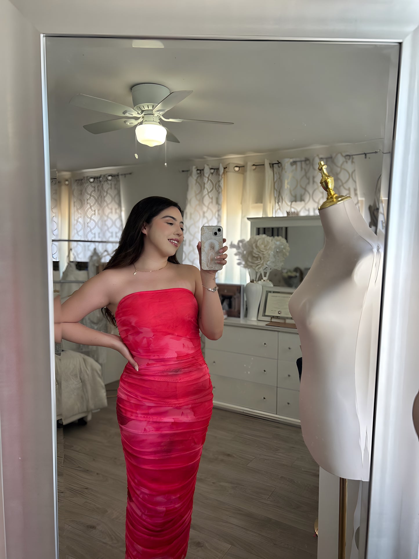 Verano Rosa Dress🌊🌺