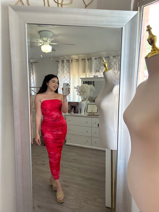 Verano Rosa Dress🌊🌺